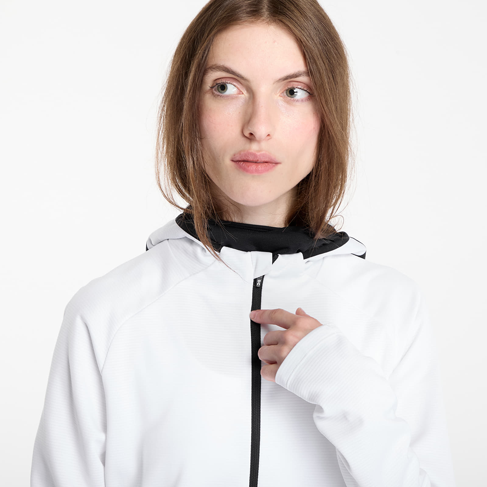 Sweatjacken und Sweatshirts On Climate Zip Hoodie White