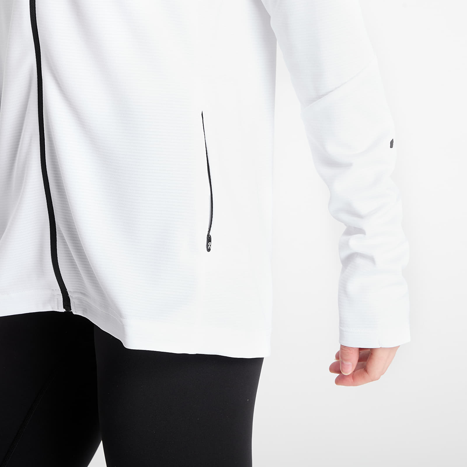 Sweatjacken und Sweatshirts On Climate Zip Hoodie White