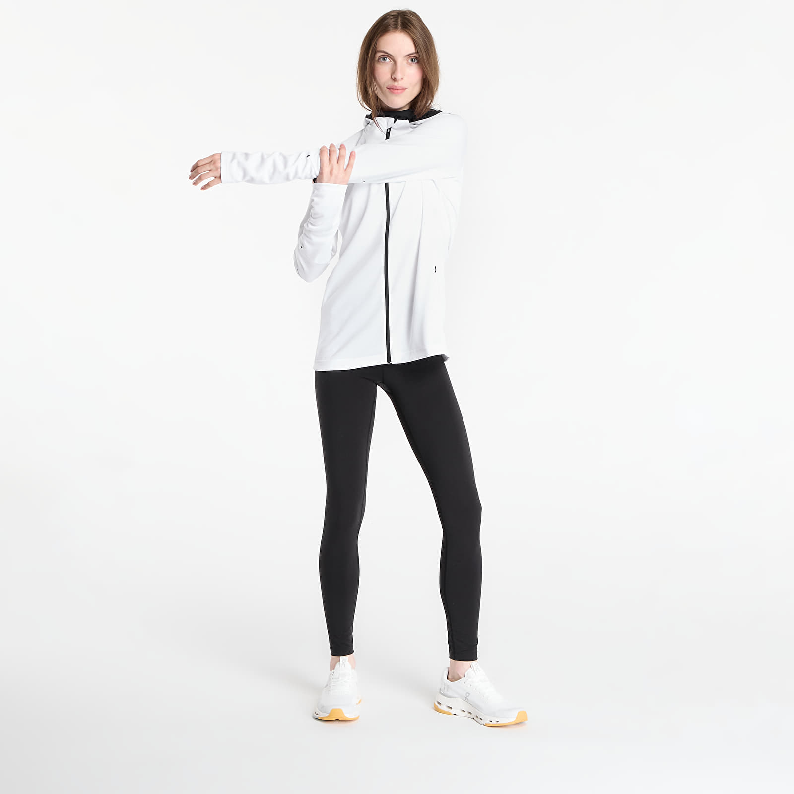 Sweatjacken und Sweatshirts On Climate Zip Hoodie White