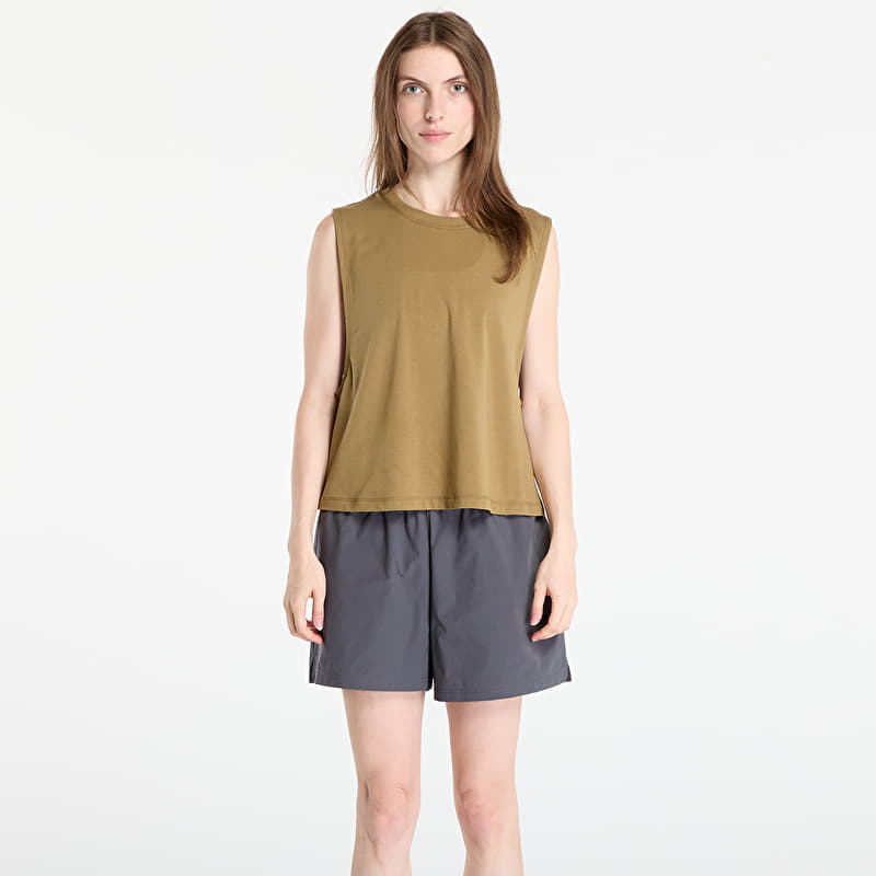Tank top On Focus Crop Beige/ Khaki