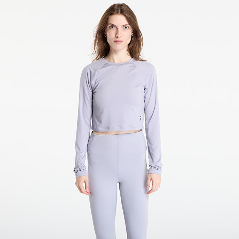 On Studio Long Tee Crop Purple