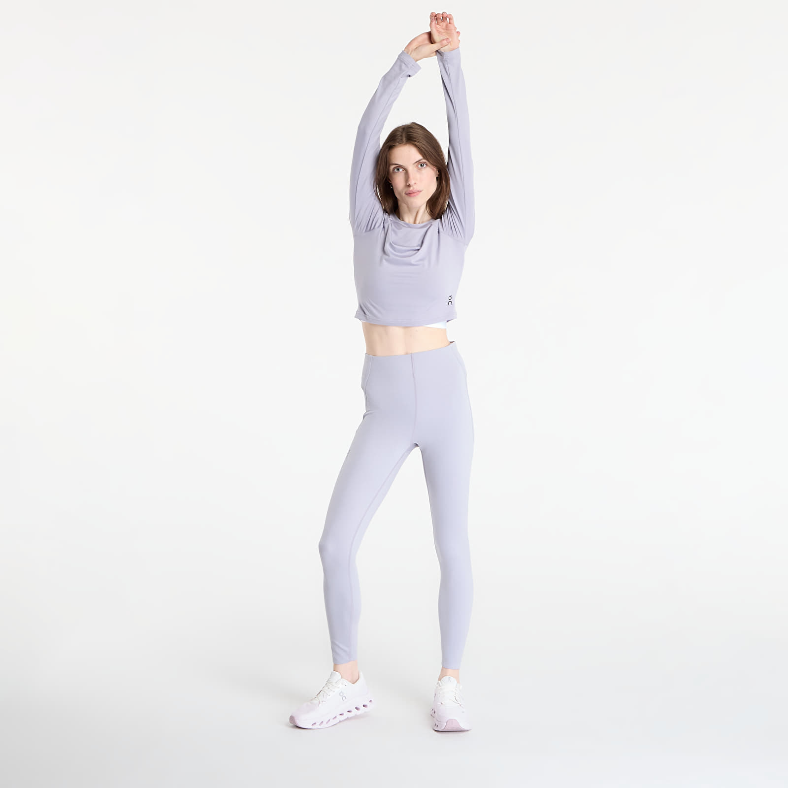 T-Shirts On Studio Long Tee Crop Purple