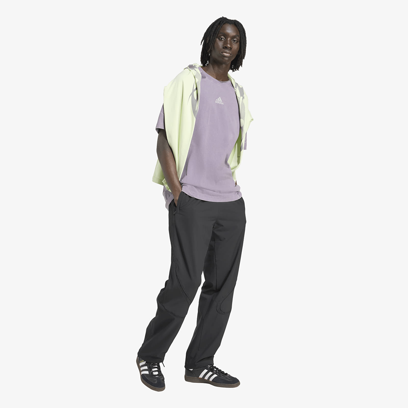 Miesten T-paidat adidas Adilenium Season 4 Teamgeist Graphic T-Shirt Shadow Violet