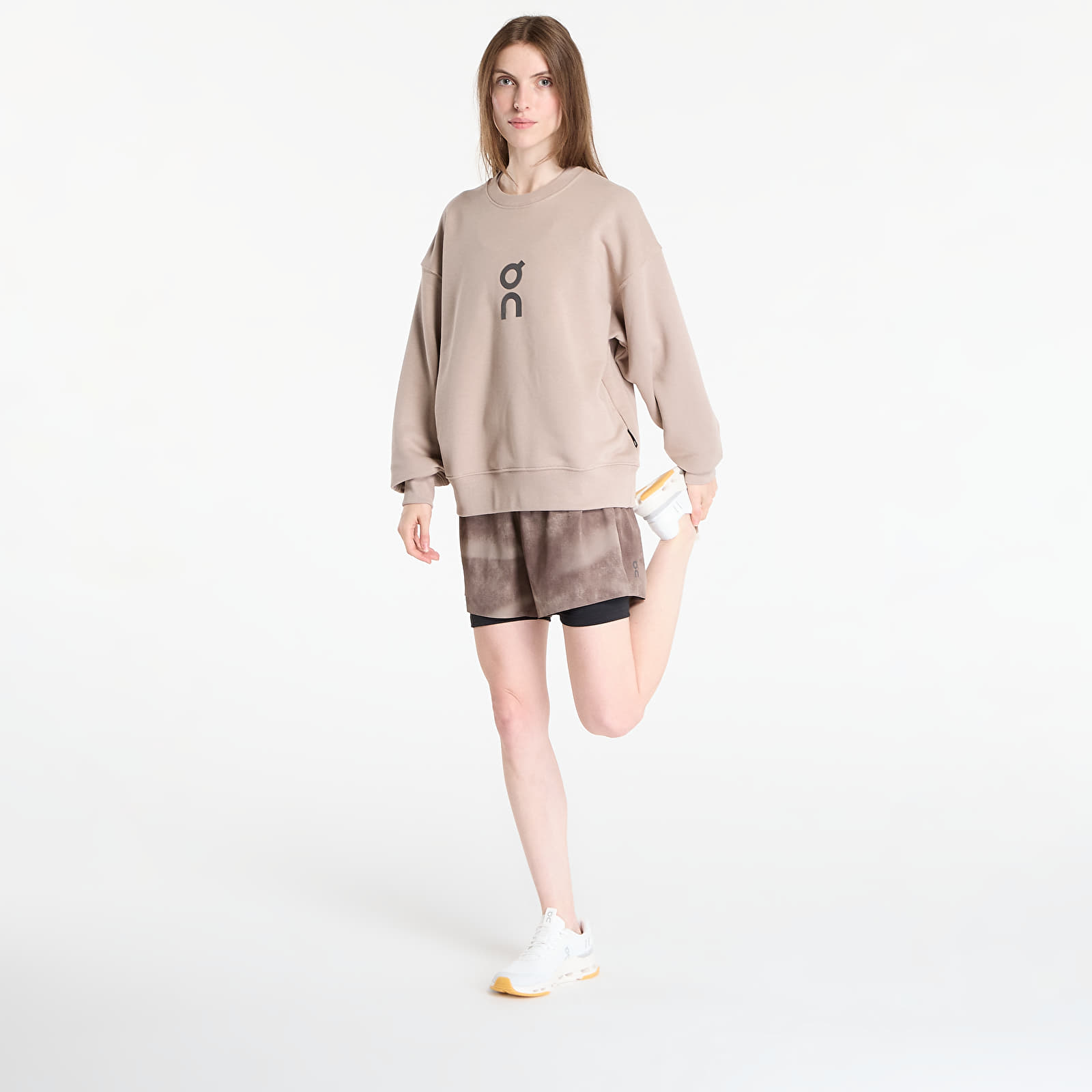 Felpe On Club Crew Brown