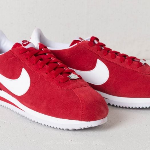 Nike cortez red suede clearance