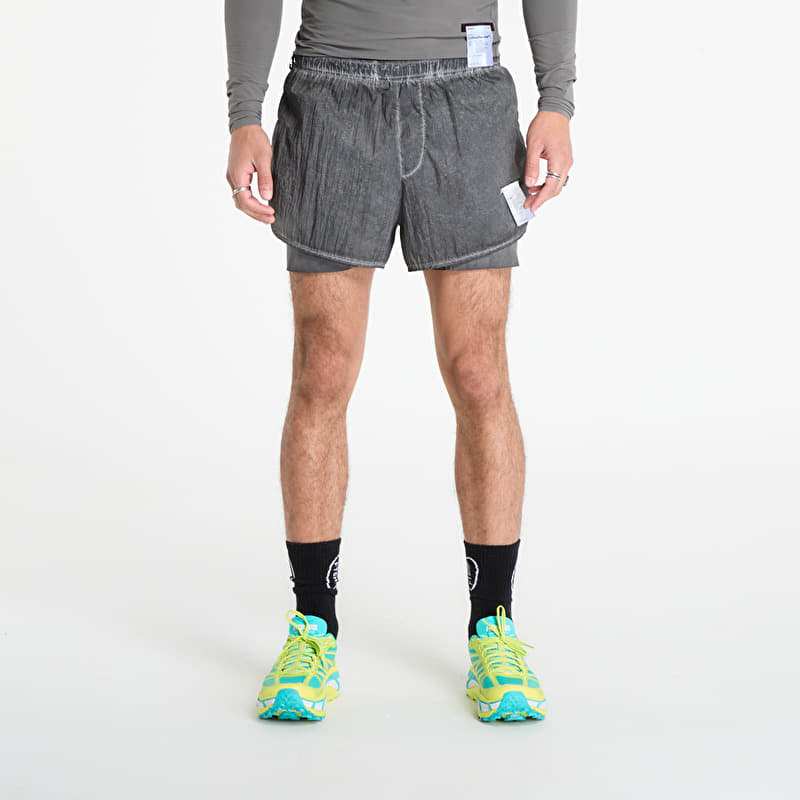 Къси панталони Satisfy Rippy 3" Trail Shorts UNISEX Aged Black