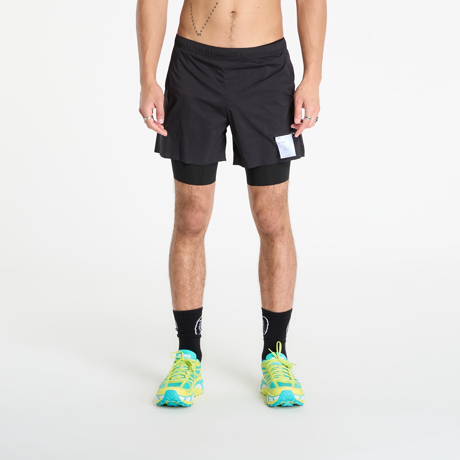 Shorts Satisfy TechSilk 5" Shorts UNISEX Black