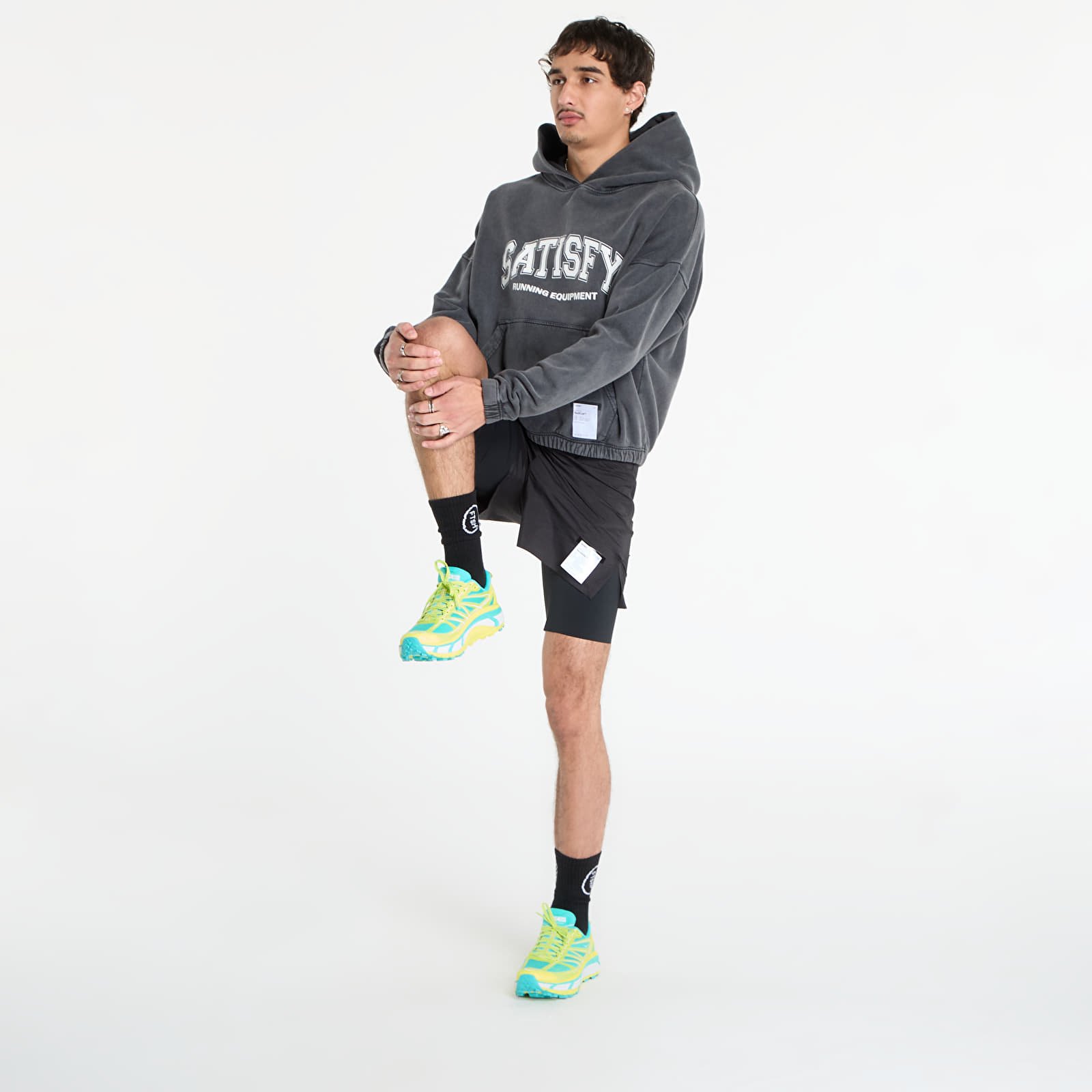 Shorts Satisfy TechSilk 5" Shorts UNISEX Black