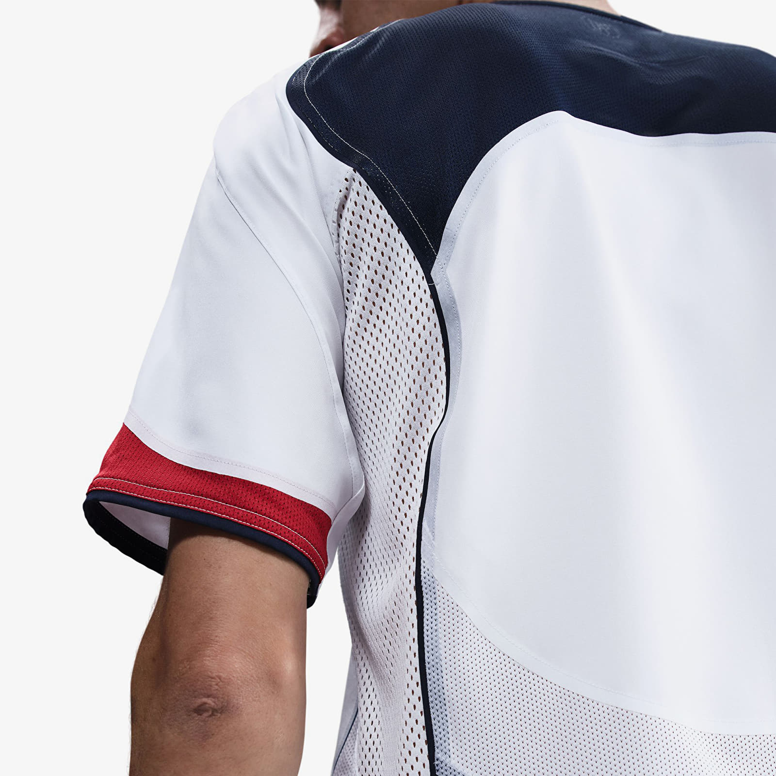 Men's jerseys Nike USMNT 2004 Total 90 Reissue Men's Soccer Replica Jersey White/ College Navy/ University Red