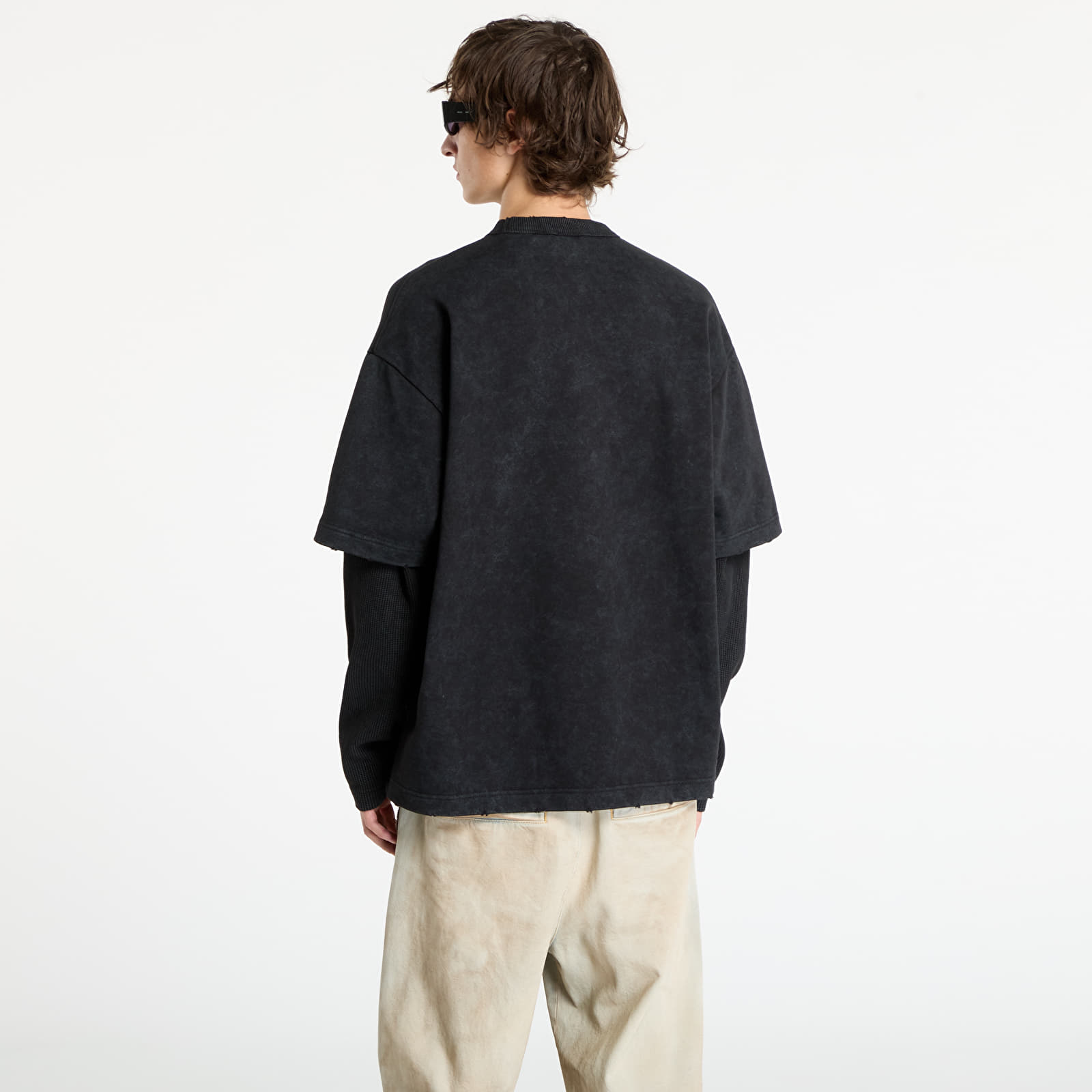 Тениски Daily Paper Layered Ls T-Shirt UNISEX Black