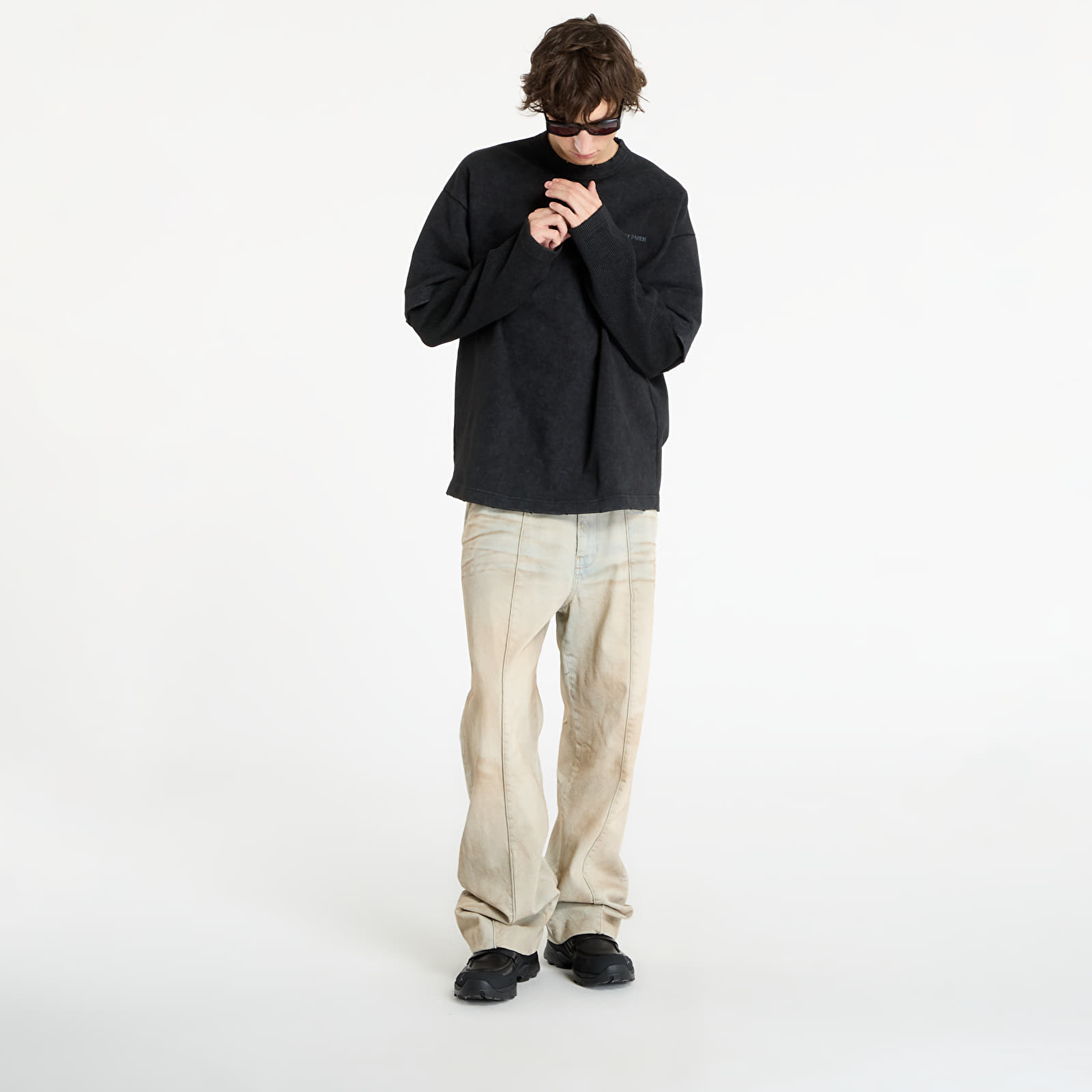 Тениски Daily Paper Layered Ls T-Shirt UNISEX Black