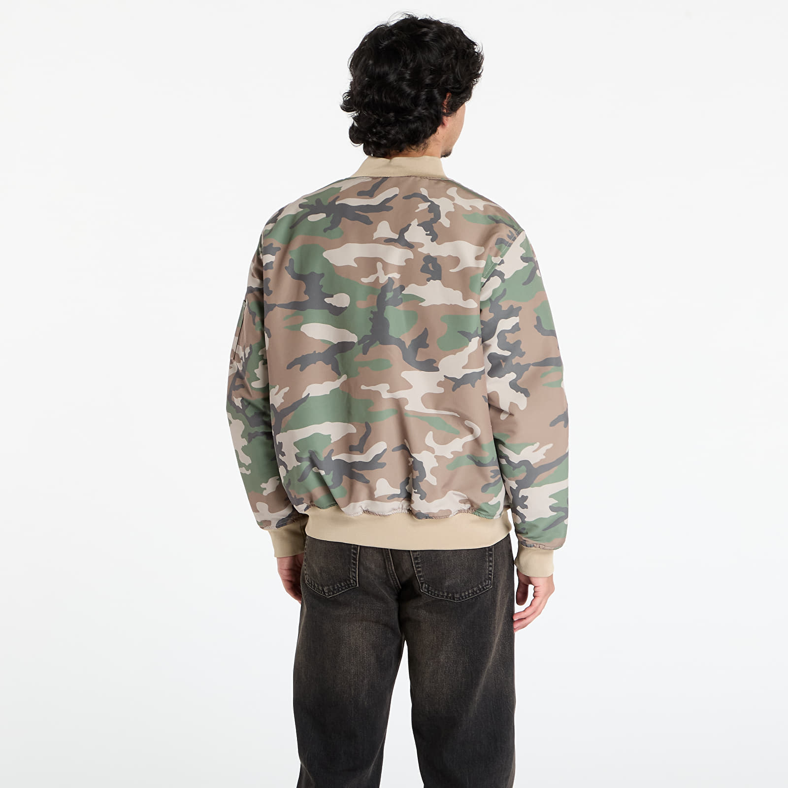 Bomber Jackets Vans Copley Bomber Jacket Vintage Camo