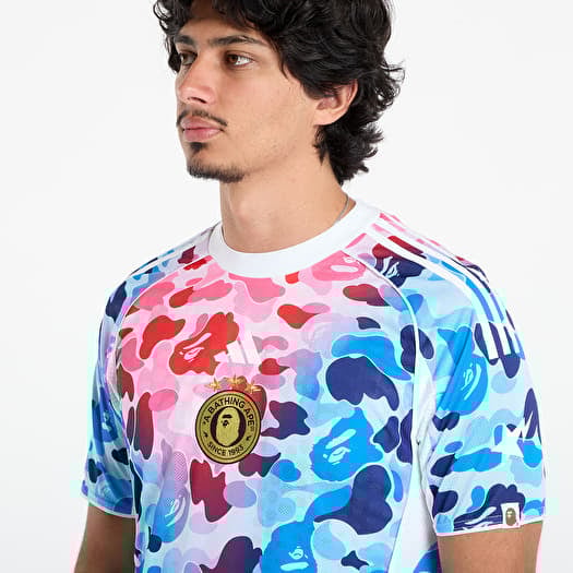 T-shirts adidas x BAPE FB JERSEY Shock Blue | Footshop