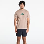 adidas CLIMACOOL Category Training Graphic T-Shirt Chalky Brown/ Earth Strata