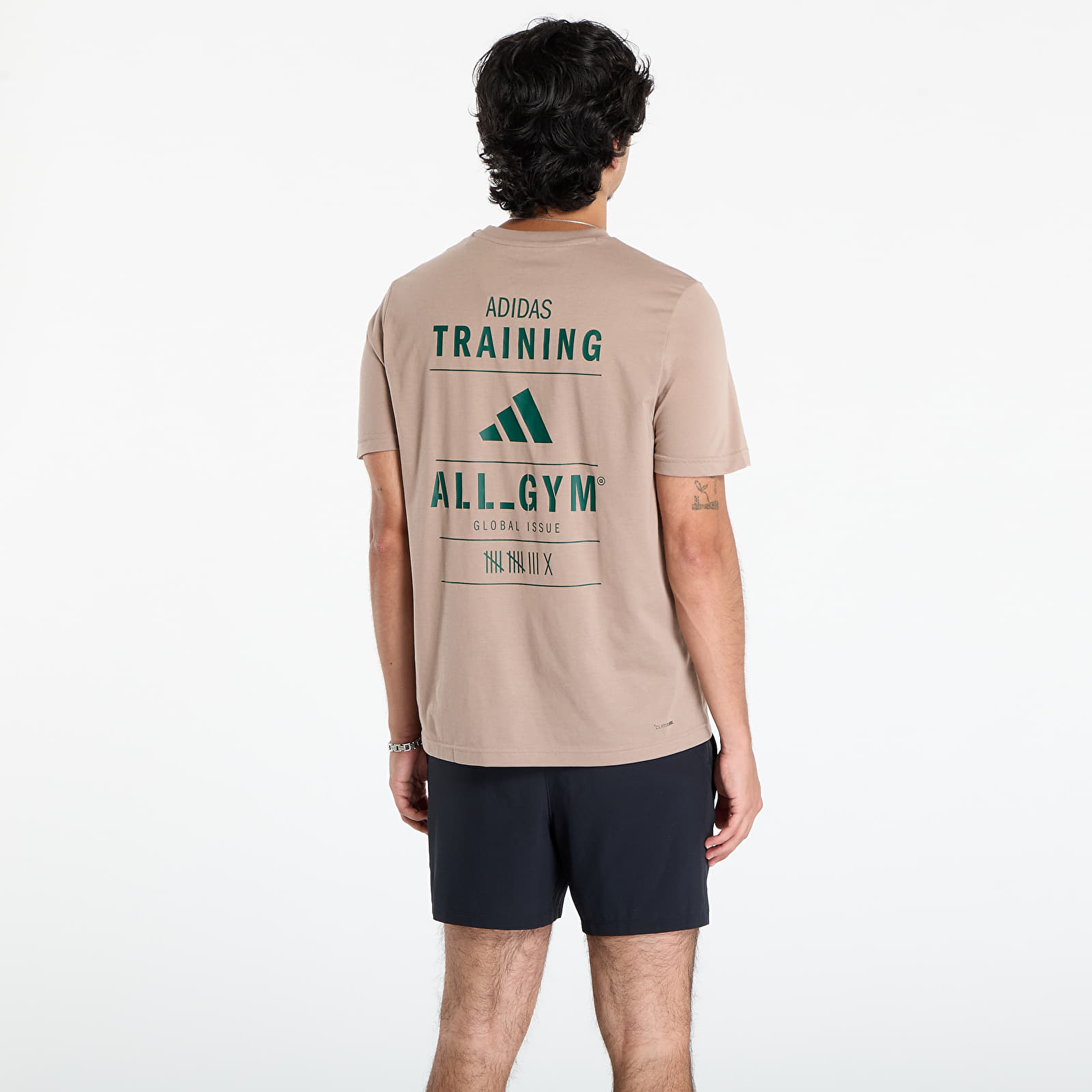 T-shirts adidas CLIMACOOL Category Training Graphic T-Shirt Chalky Brown/ Earth Strata