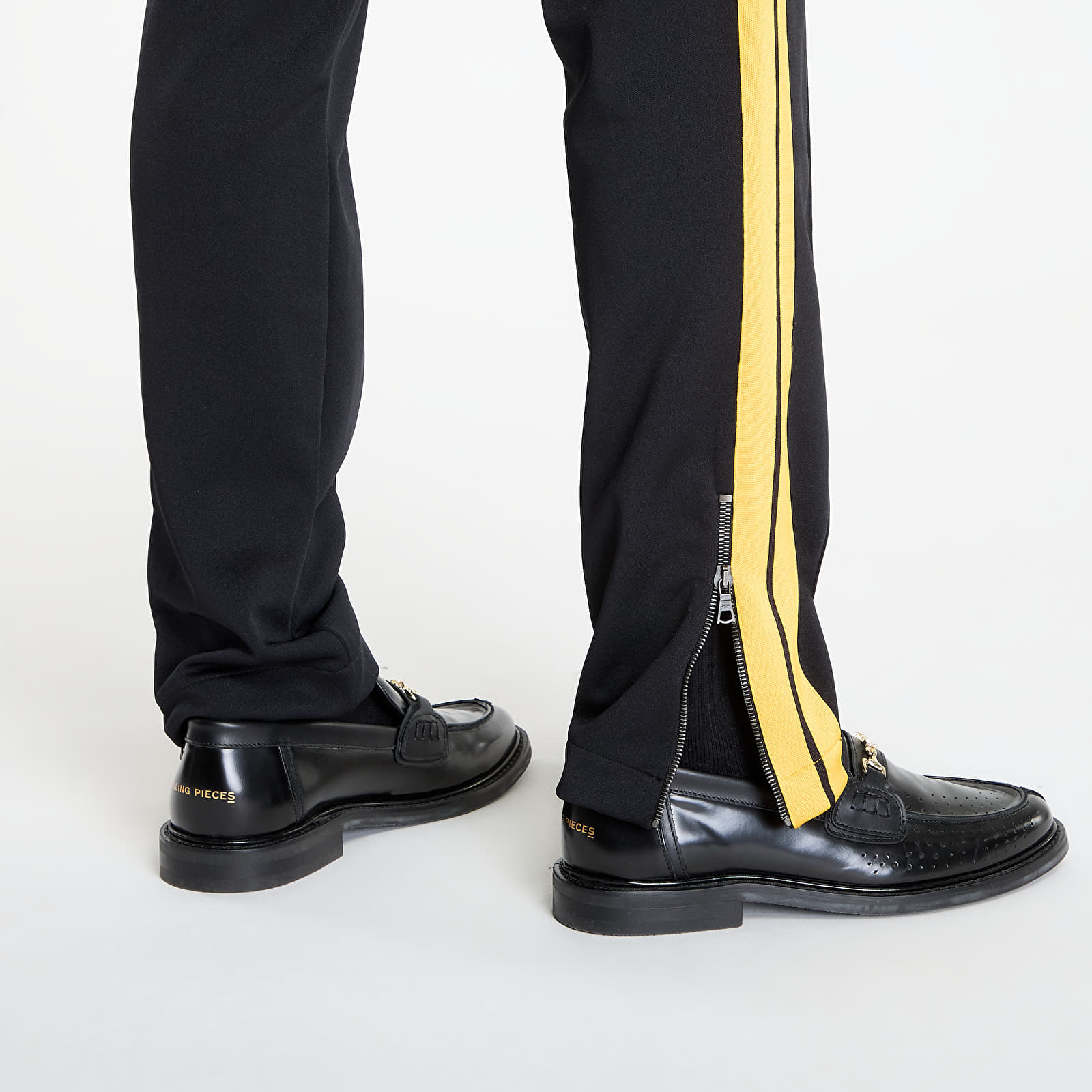 Melegítő Palm Angels Classic Logo Color Track Pant Black/ Yellow