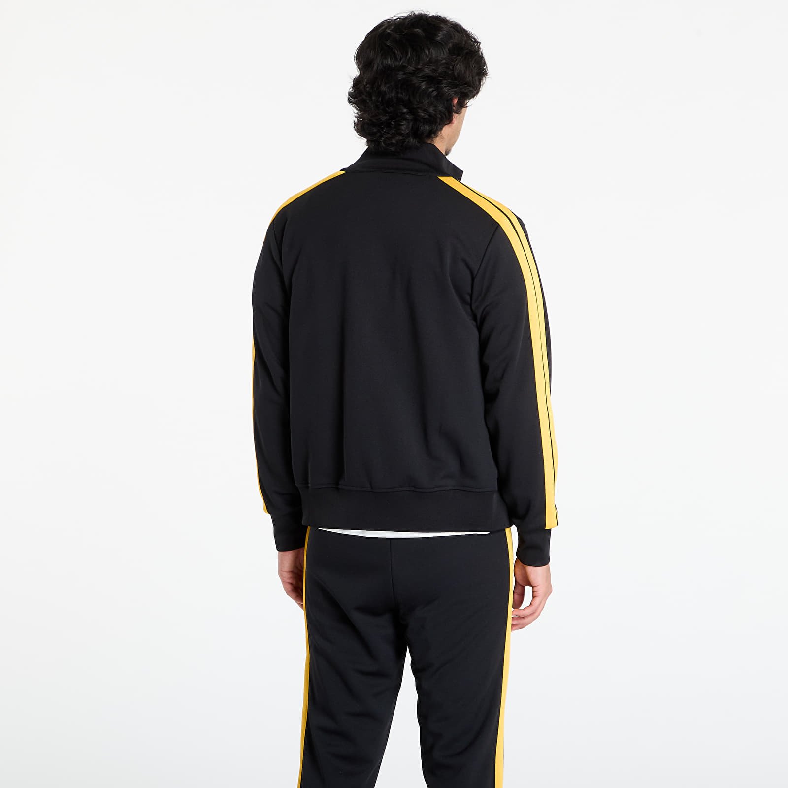 Jackets Palm Angels Classic Logo Color Track Jacket Black/ Yellow