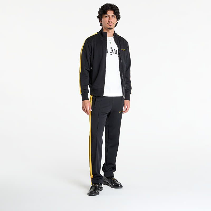 Jackets Palm Angels Classic Logo Color Track Jacket Black/ Yellow