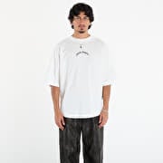 Palm Angels Back Curved Logo Over Tee Off White/ Black