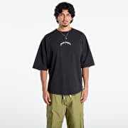 Palm Angels Back Curved Logo Over Tee Black/ Off White