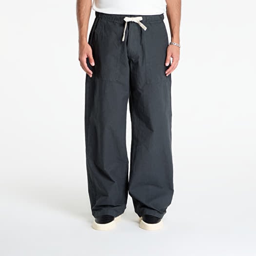 Palm Angels Curved Logo Loose Pants Vintage Vintage Black/ Black