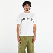 Palm Angels Curved Logo Reg Tee Off White/ Black