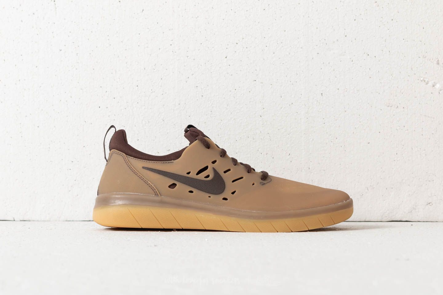 Herren Sneaker und Schuhe Nike SB Nyjah Free Gum Dark Brown Baroque Brown Footshop