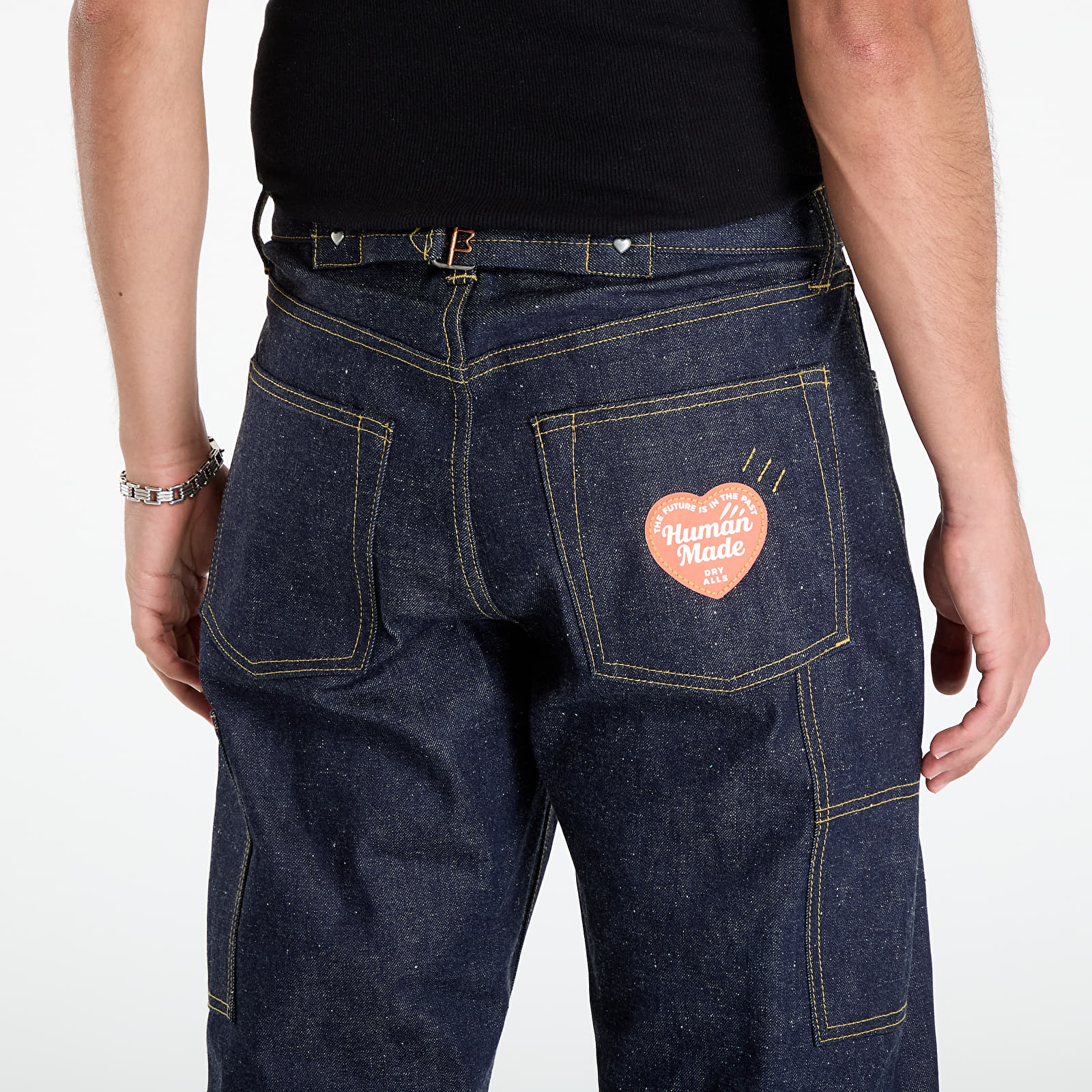 Housut HUMAN MADE Straight Denim Pants Past Indigo