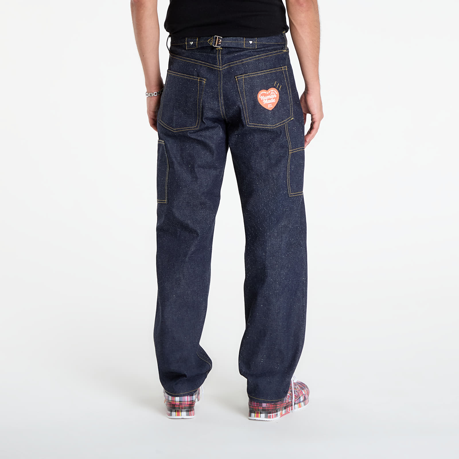 Housut HUMAN MADE Straight Denim Pants Past Indigo