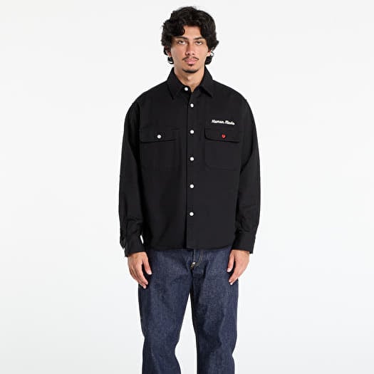 Paita HUMAN MADE Oversized Shirt Black