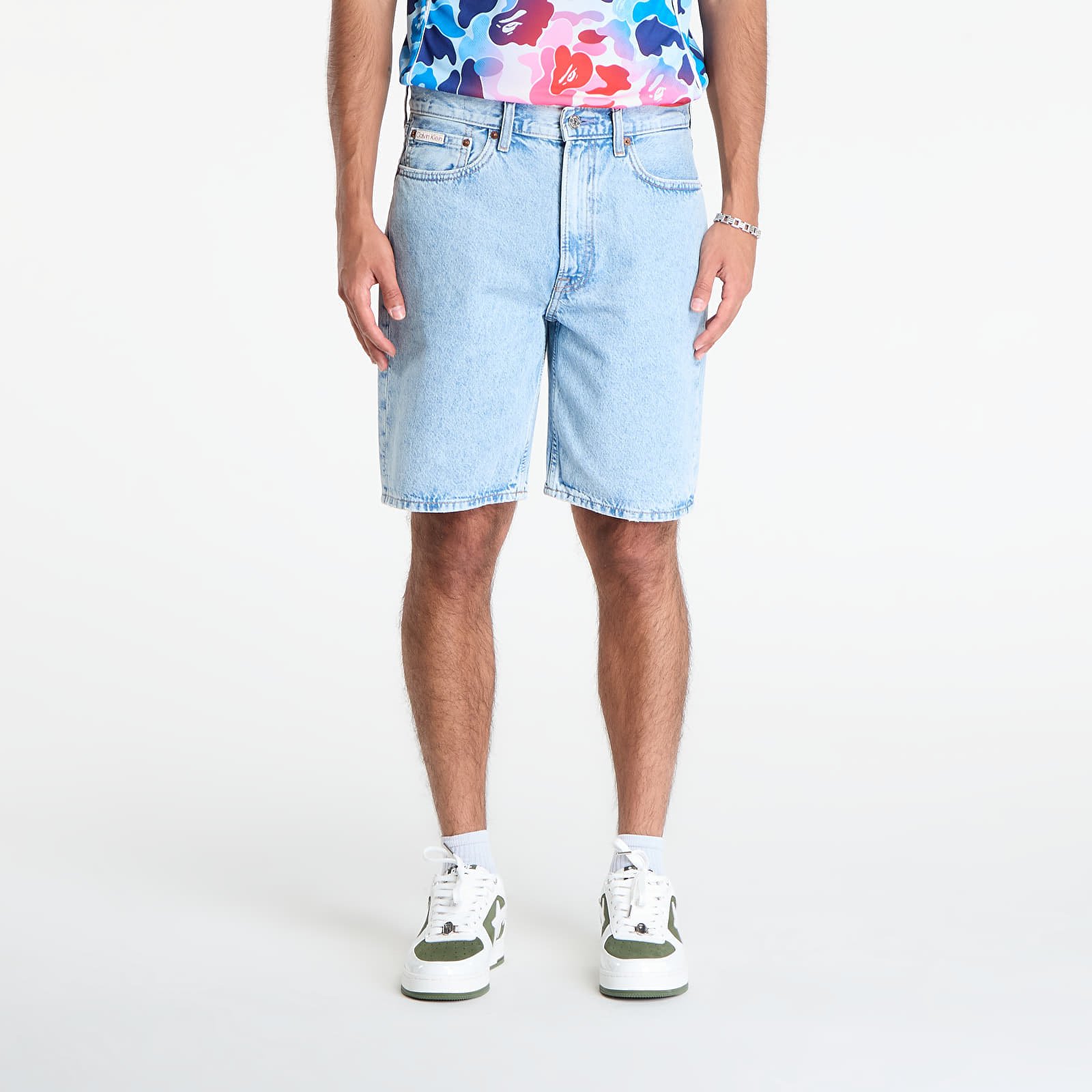 Shorts Calvin Klein Jeans Ck Lt Indigo Standard 9N Shorts Blue 31