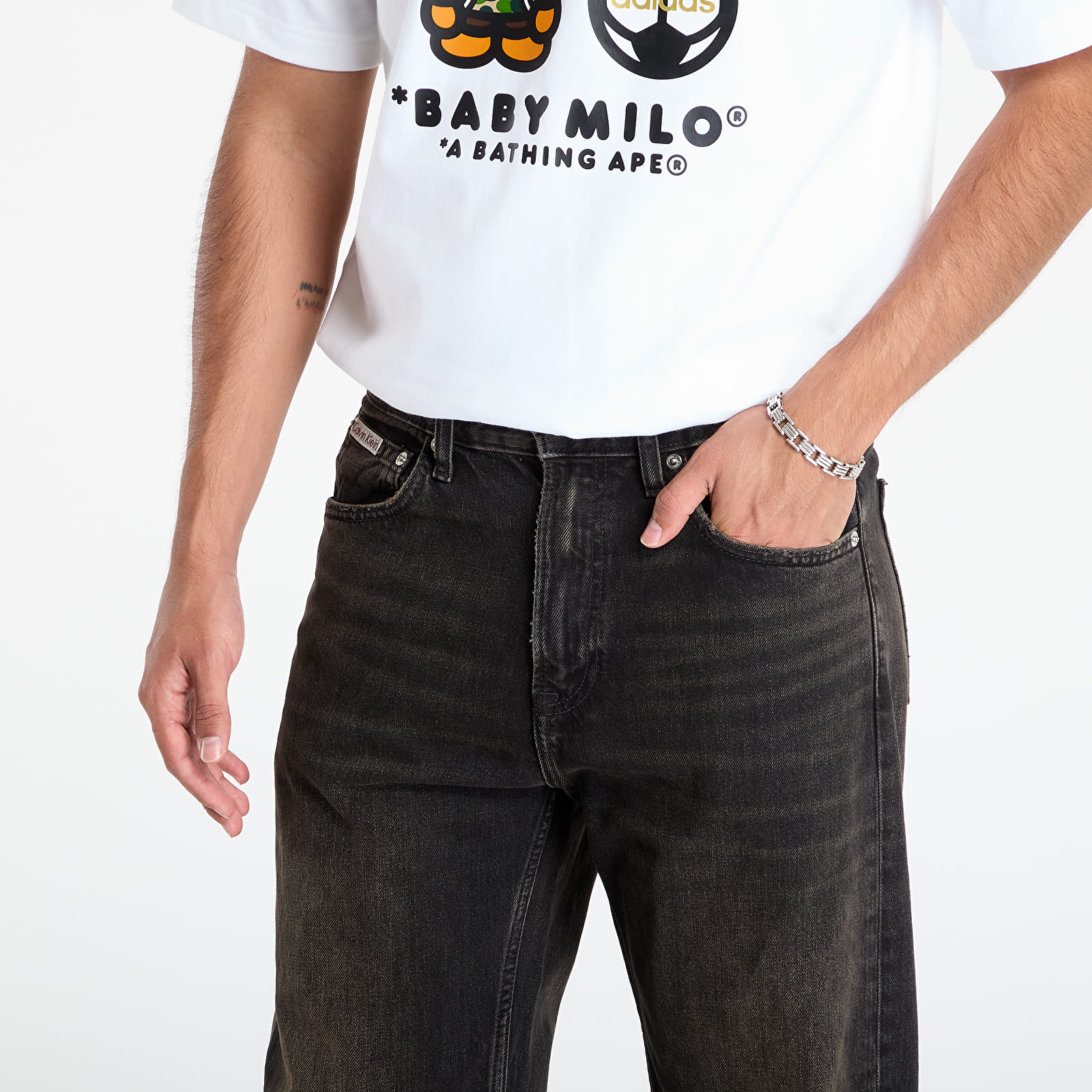 Jeans Calvin Klein Jeans 90S Straight Espress Jeans Black