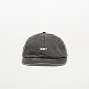 OBEY Pigment Bold 6 Panel Strapback Pigment Black