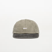 OBEY Pigment Bold 6 Panel Strapback Pigment Olive Multi