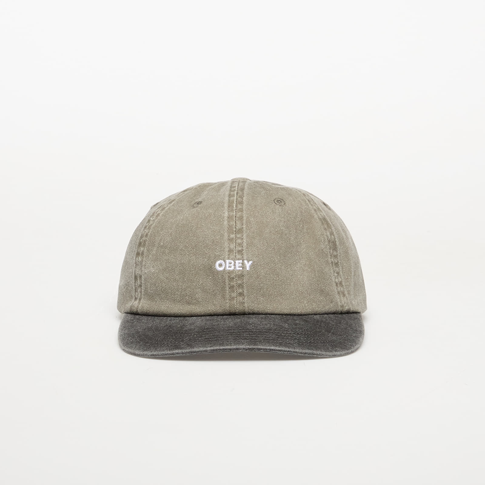 Caps OBEY Pigment Bold 6 Panel Strapback Pigment Olive Multi