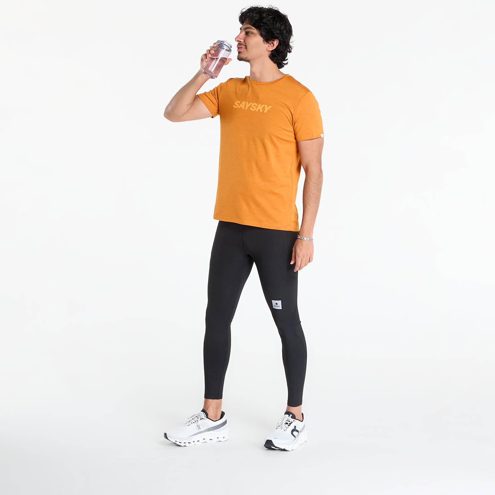 Pólók SAYSKY Logo Pace T-Shirt Orange