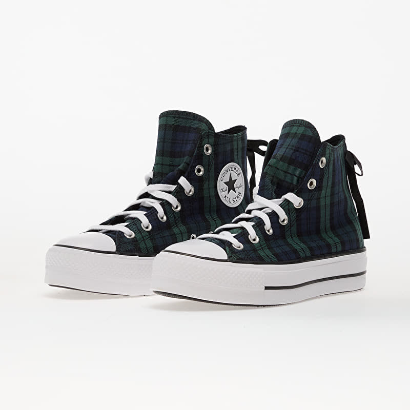 Converse High Top Sneakers in Navy, Black, and White Converse Adult Street Mid Top Sneakers - Navy Blue M 9.5/W  main image 3
