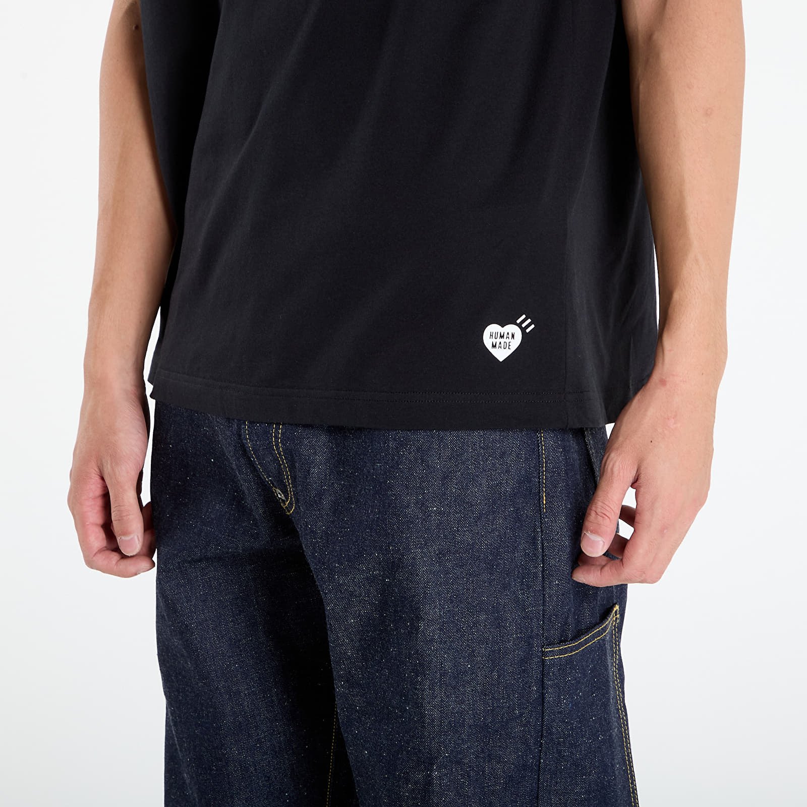 T-paidat HUMAN MADE 3-Pack T-Shirt Set Black