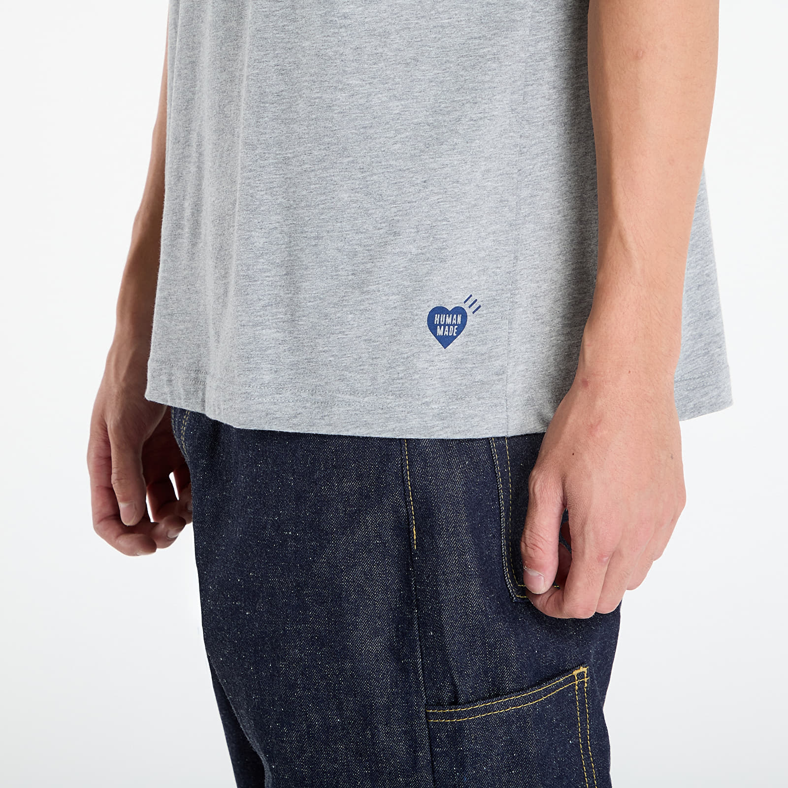 T-paidat HUMAN MADE 3-Pack T-Shirt Set Gray