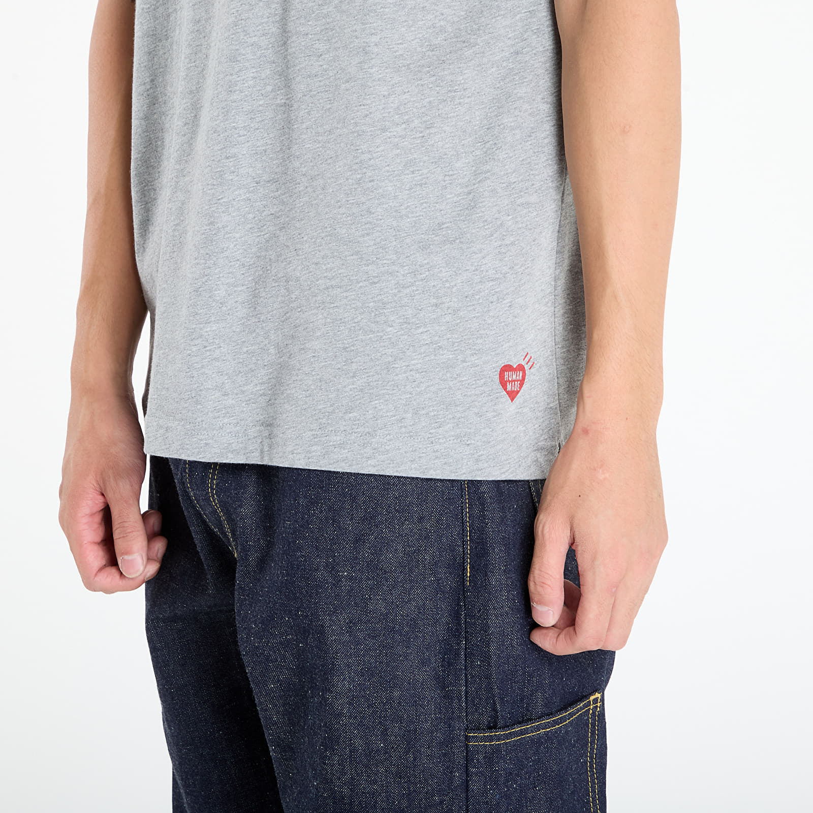 T-paidat HUMAN MADE 3-Pack T-Shirt Set Gray