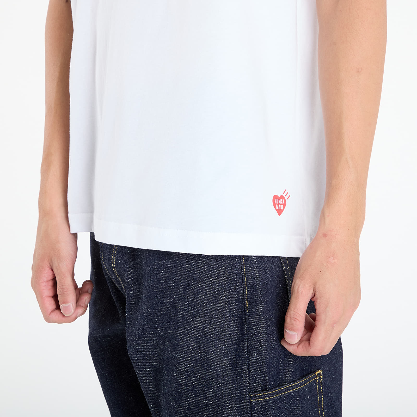 T-paidat HUMAN MADE 3-Pack T-Shirt Set White