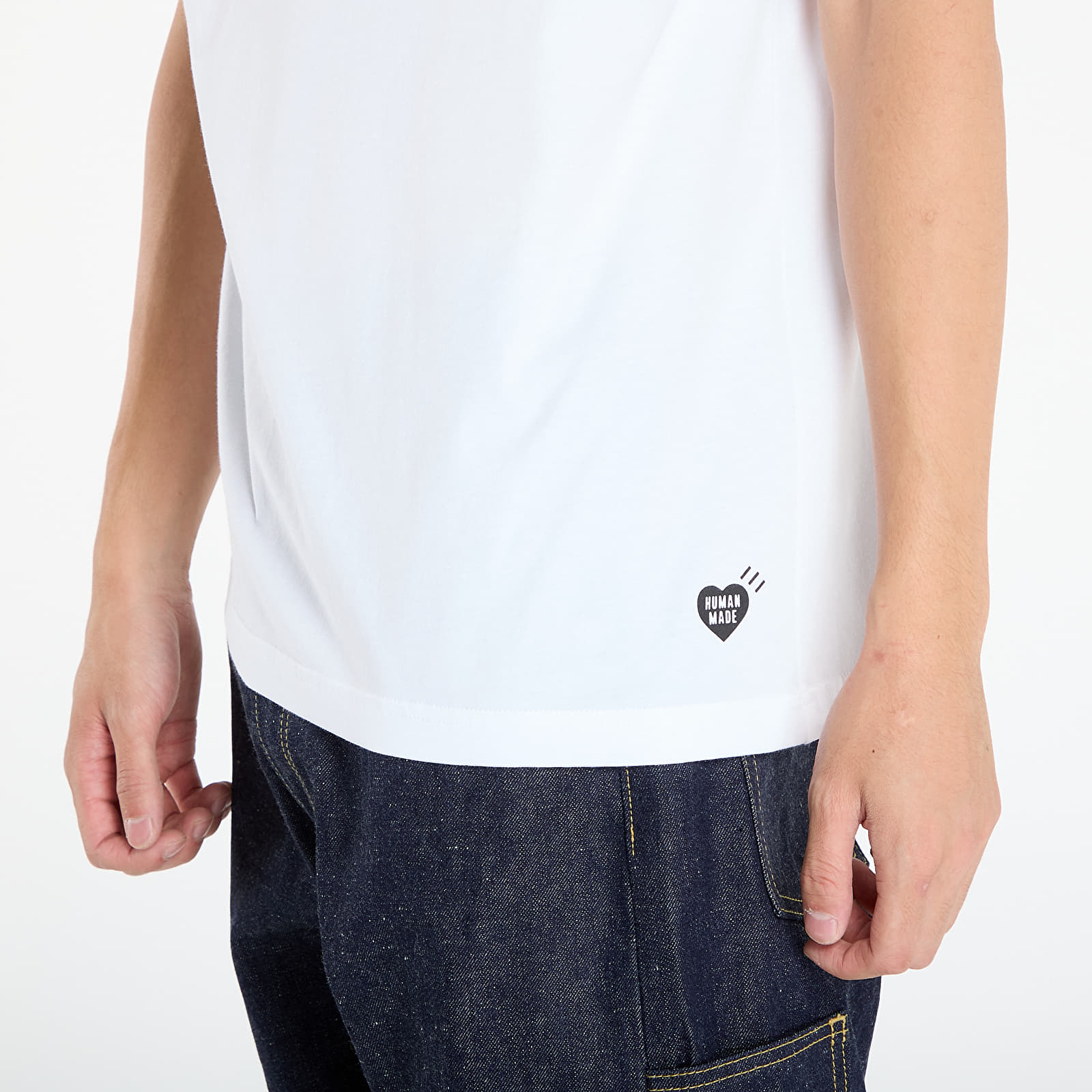 T-paidat HUMAN MADE 3-Pack T-Shirt Set White