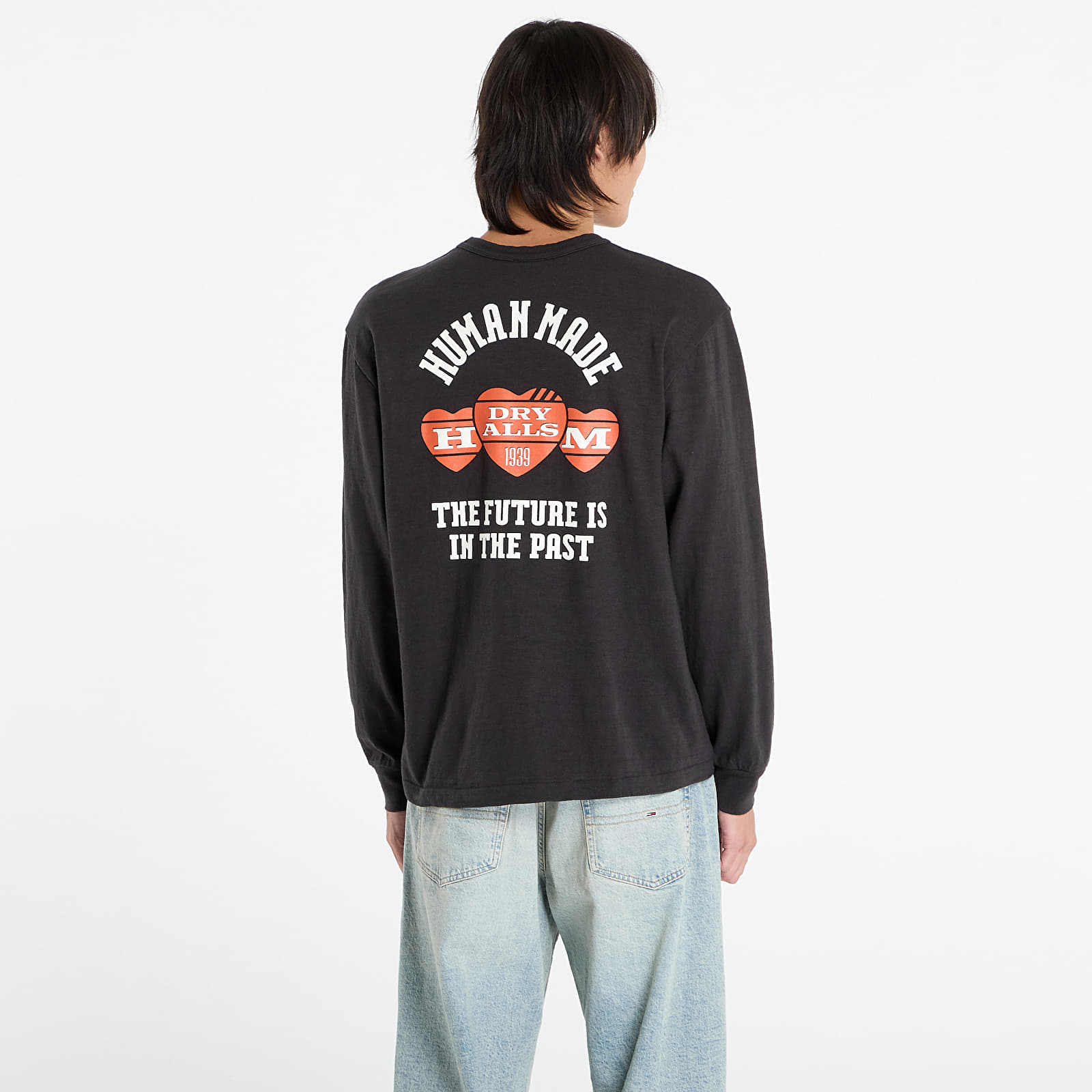 T-paidat HUMAN MADE Graphic L/S T-Shirt Black