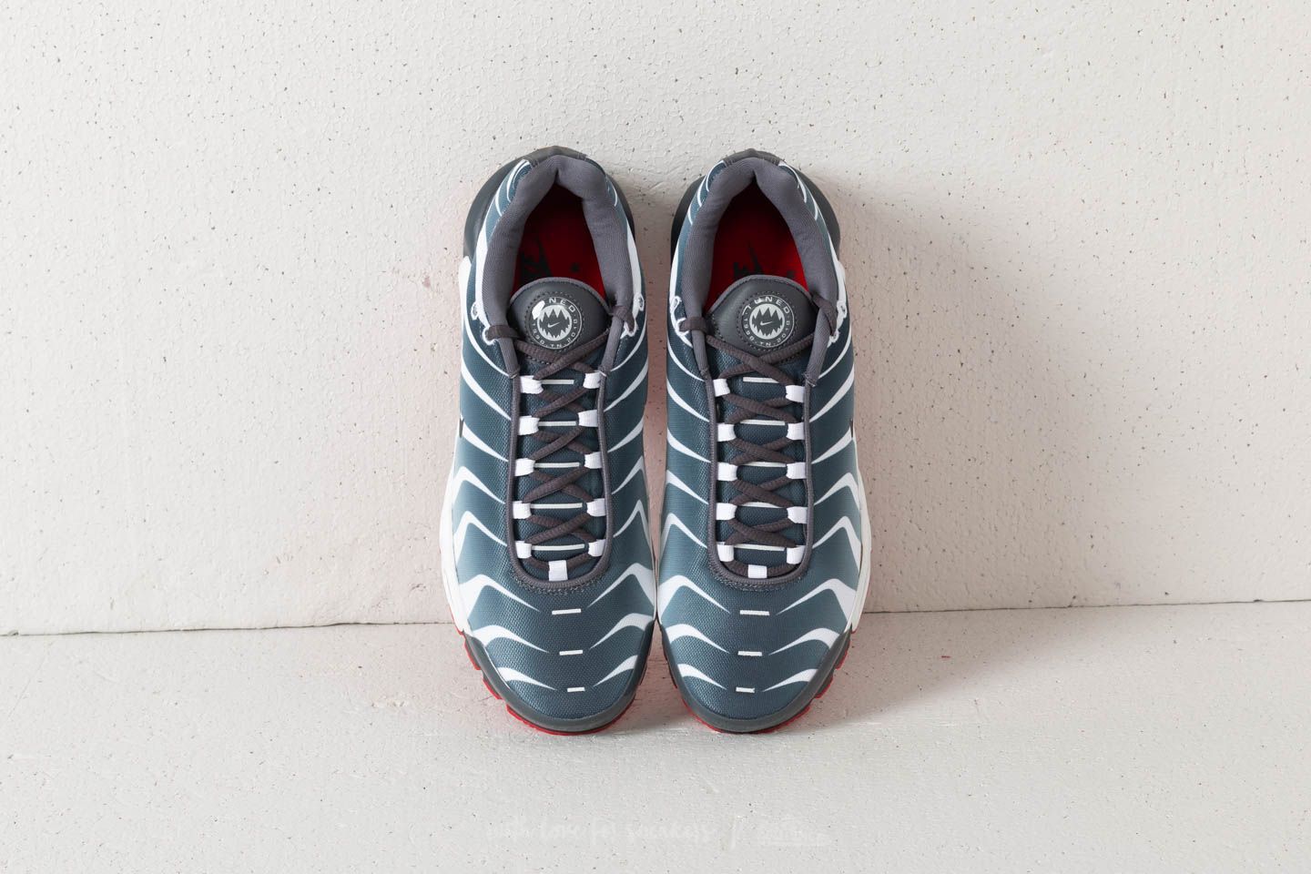 Buty męskie Nike Air Max Plus TN SE White/ Dark Grey-Speed Red