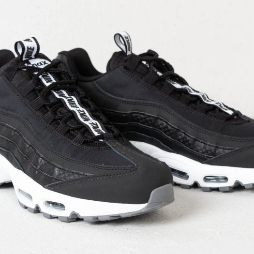 Men s shoes Nike Air Max 95 SE Black Black White Cool Grey Footshop