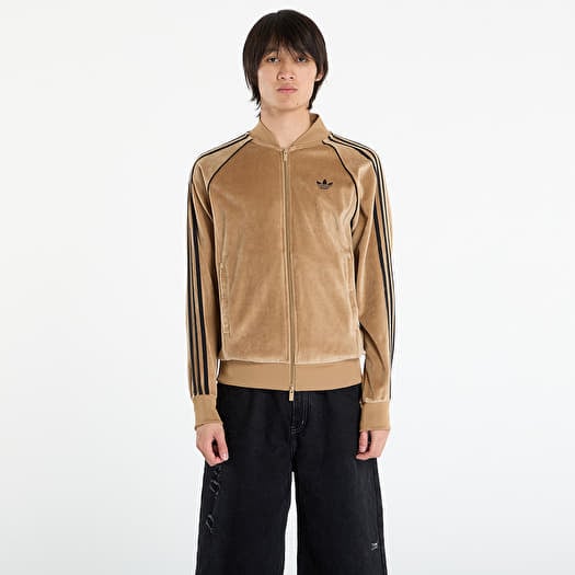 adidas SST Adicolor velour  Tracktop Cardboard