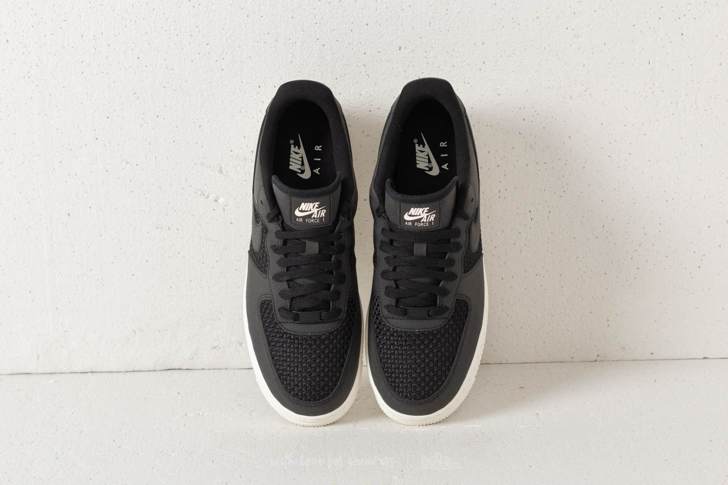 Férfi cipők Nike Air Force 1 Low Black/ Black-Sail