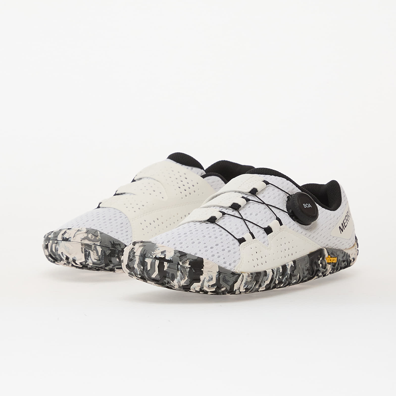 Pánske tenisky a topánky Merrell Vapor Glove 6 Boa White/ Black