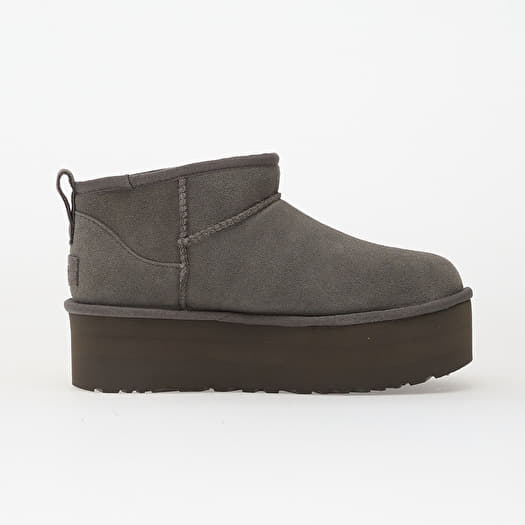 Women's shoes UGG W Classic Ultra Mini Platform Charcoal (1135092