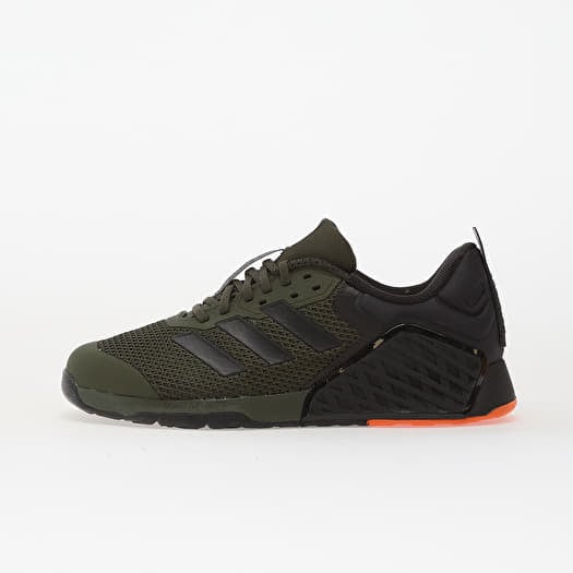 adidas Dropset 3 Trainer Night Cargo/ Core Black/ Impact Orange